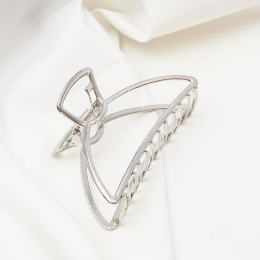 Metal Petal Hair Claw