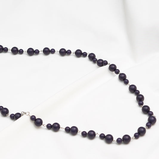 Beads in Chains Statement Necklae