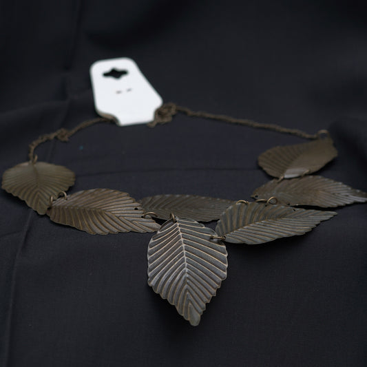 Tree Leaves Vintage Necklace