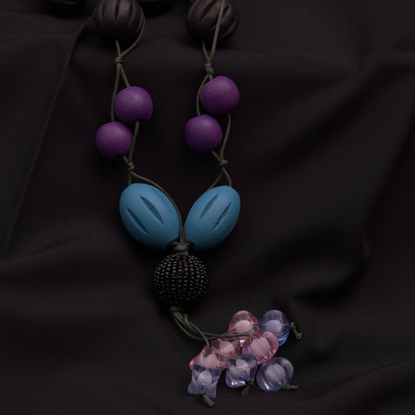 Clay Pearl Choker Necklace