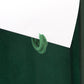 Green C Shape Earings
