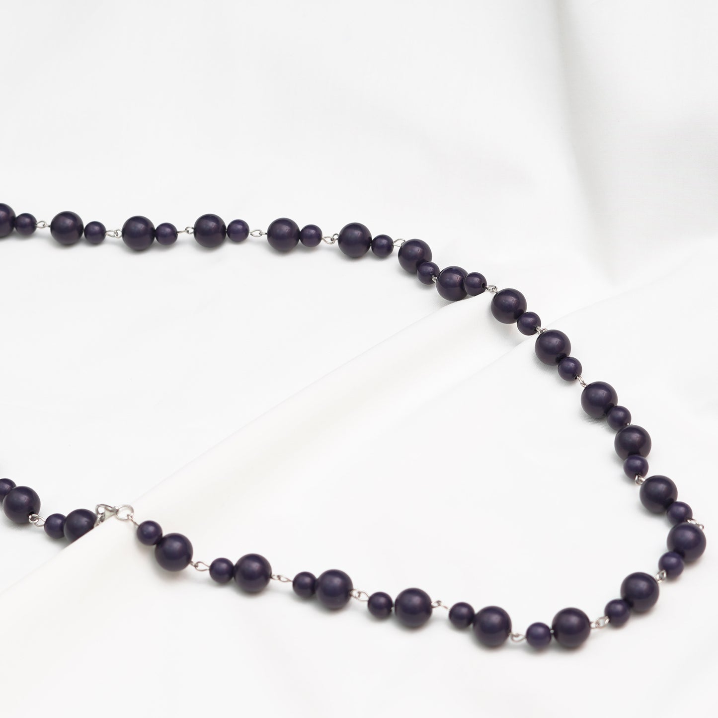 Beads in Chains Statement Necklae