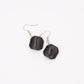 Genuine Black Tourmaline Earrings