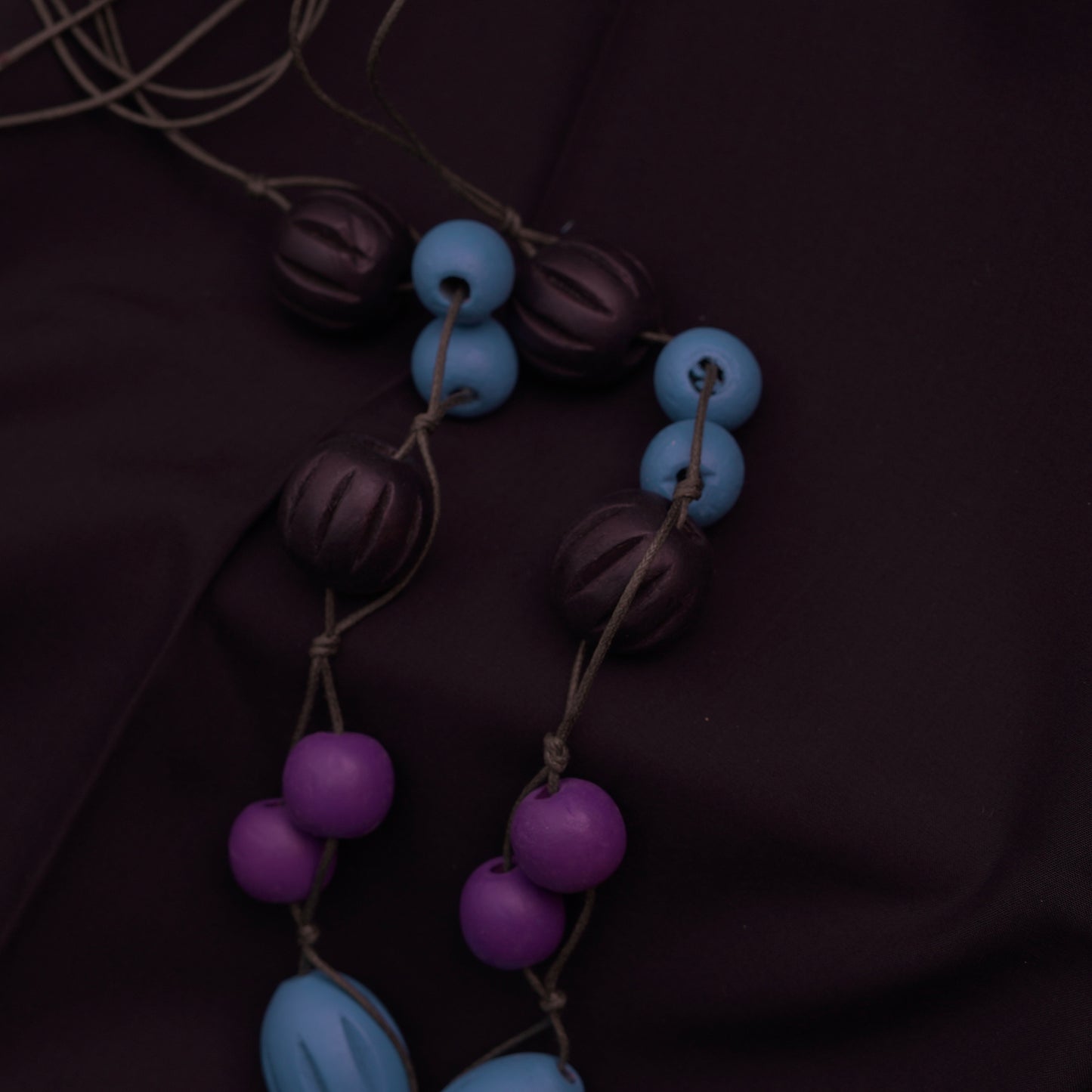 Clay Pearl Choker Necklace