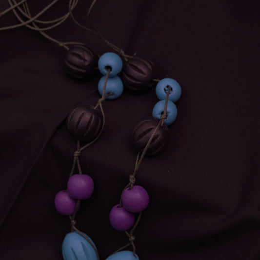 Clay Pearl Choker Necklace