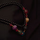 Multi Agate Beaded Necklace