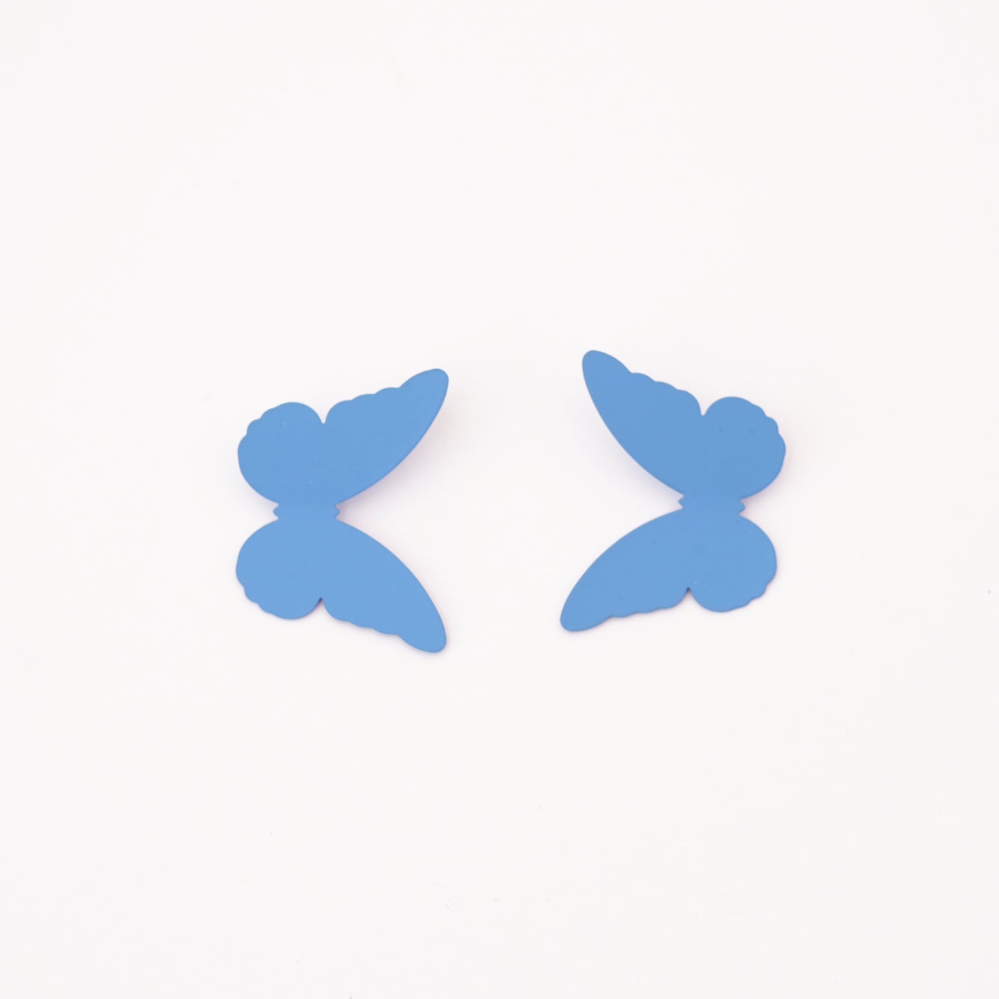 Metal Retro Simulation Butterfly Stud Earrings