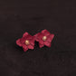 MALOYANVE Double Layered Flowers Earrings