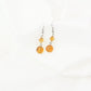 Bicone & Crystal Earrings