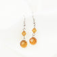 Bicone & Crystal Earrings