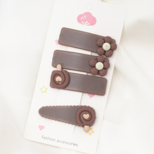 Ladies fashion series cute hairclip set