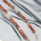 Big Flat Acrylic Acetate Bag Chain Necklace
