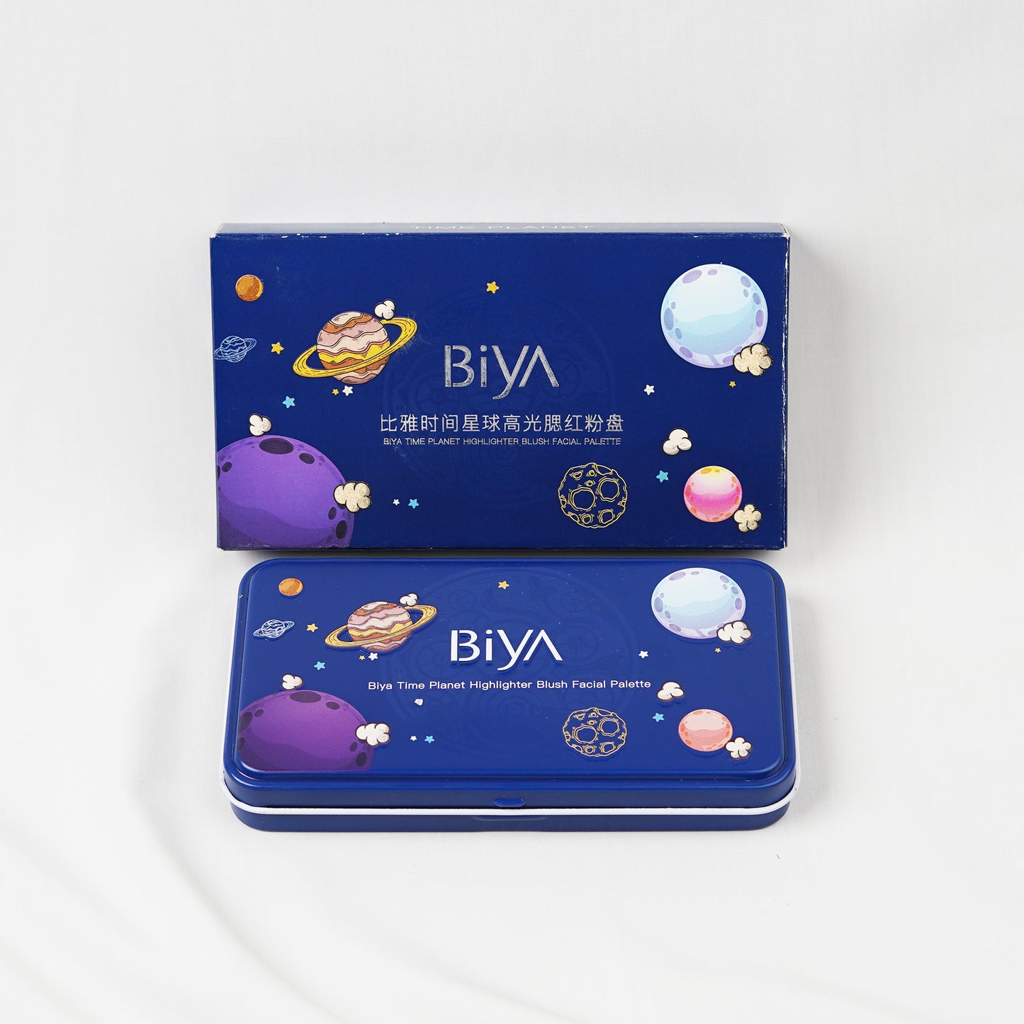 Biya Time Planet Highlighter Blush Facial Palette