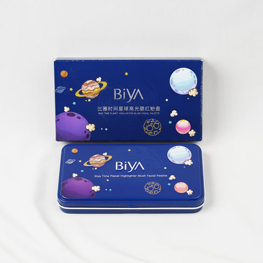 Biya Time Planet Highlighter Blush Facial Palette