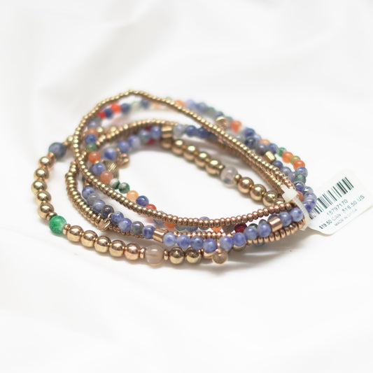 Kerala Beaded Stretch Bracelet