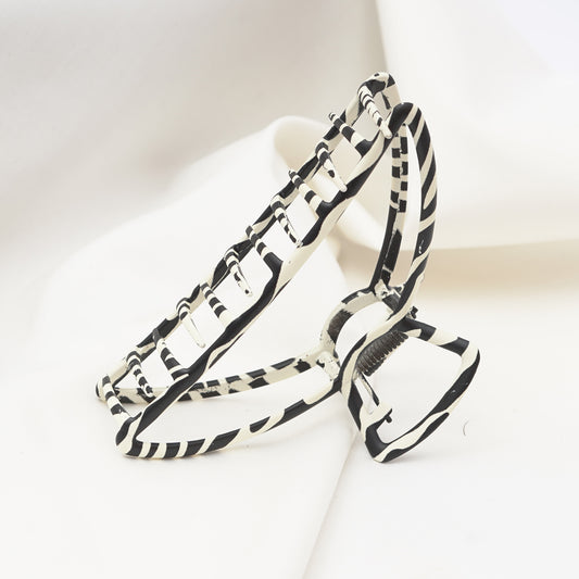 Metal Bloom Hair Claw