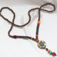 Handmade Buddhist Wood Beads Necklace