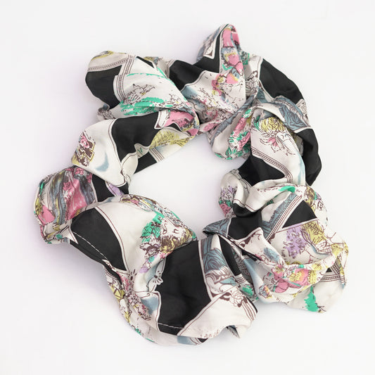 Vintage girls floral bow hair Bnad